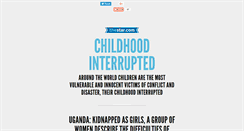 Desktop Screenshot of childhoodinterrupted.thestar.com
