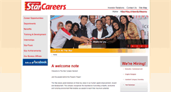 Desktop Screenshot of careers.thestar.com.my