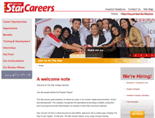 Tablet Screenshot of careers.thestar.com.my
